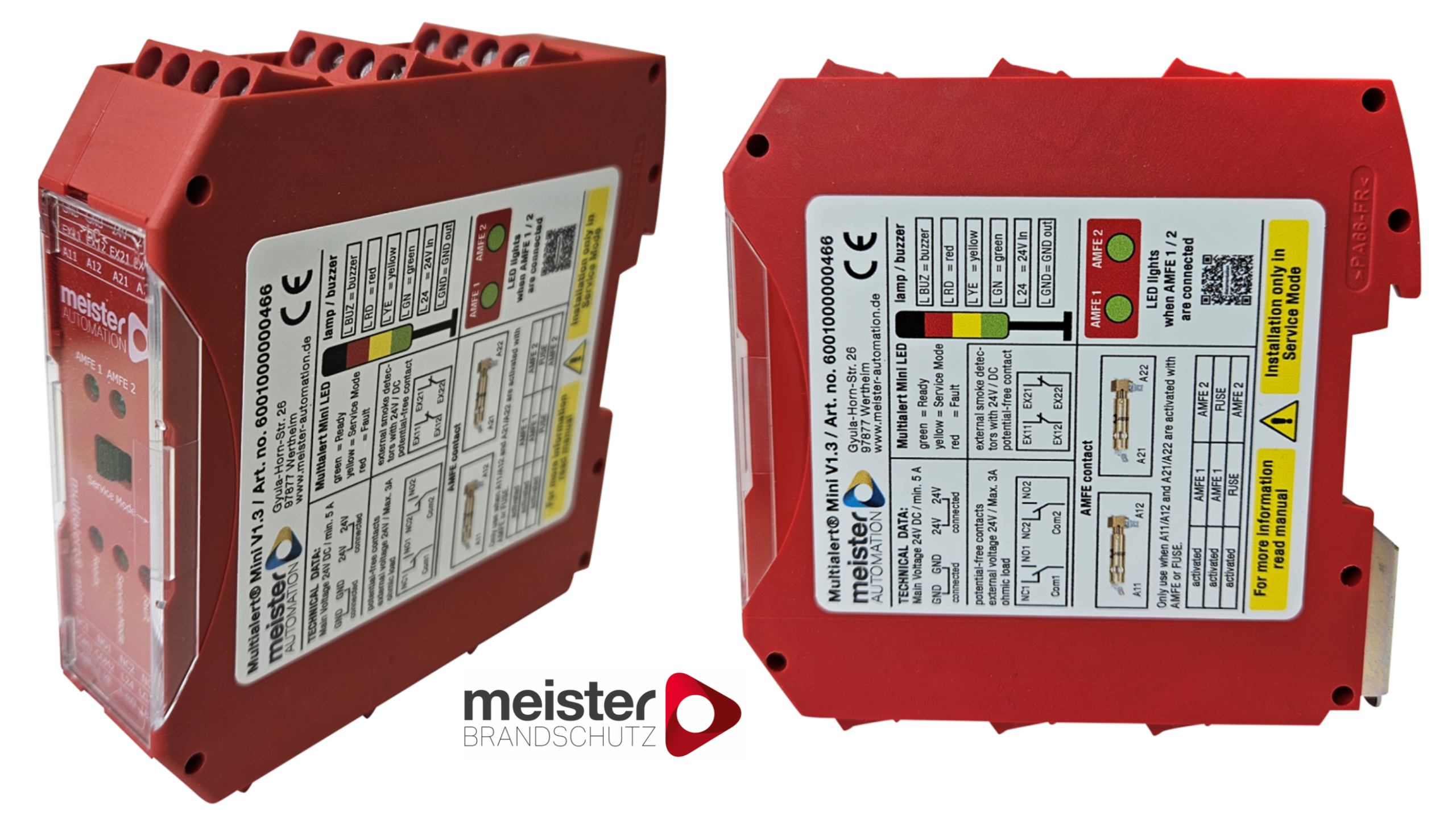 AMFE Multialert Mini seitlich Meister Brandschutz GmbH & Co. KG